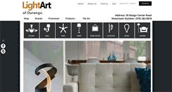 Desktop Screenshot of lightartofdurango.com